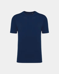 T-shirt col rond Made in Europe unisexe personnalisable - Navy