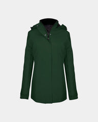 Parka à capuche pour femme à personnaliser - Forest Green