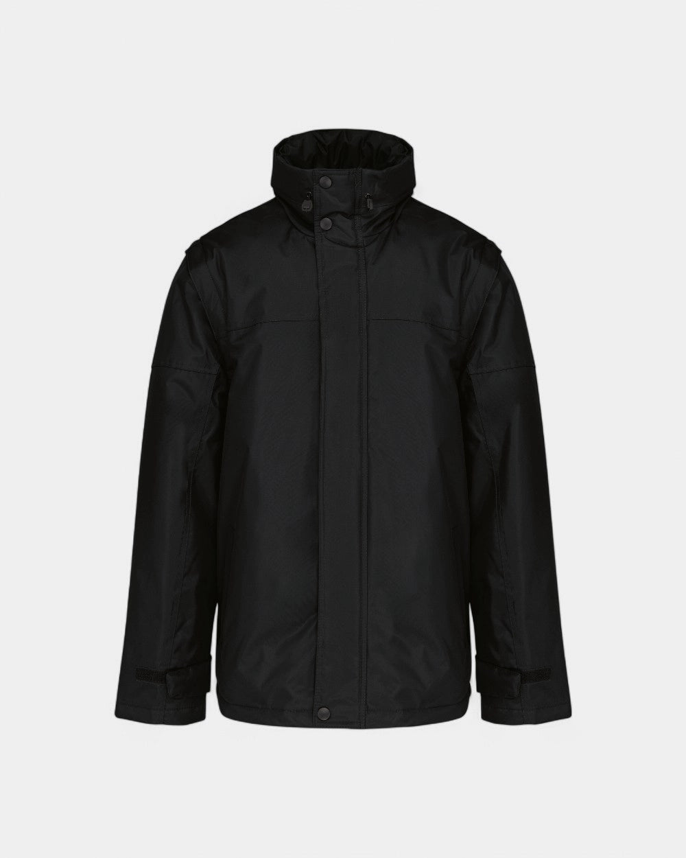 Blouson à manches amovibles homme à personnaliser - Black