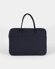 Sacoche d'ordinateur 100% coton personnalisable - Navy