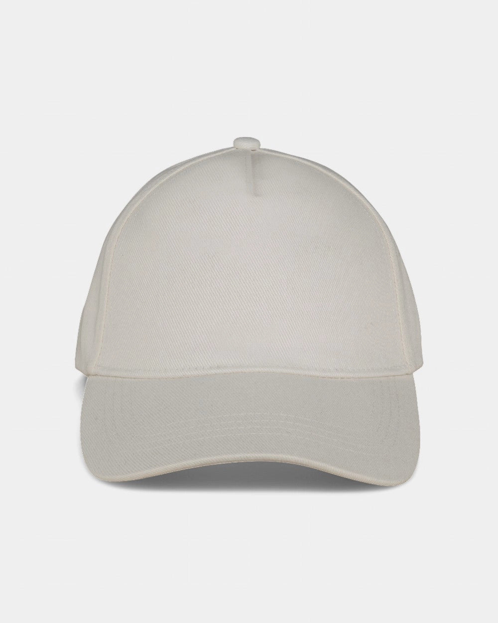 Casquette écoresponsable 5 panneaux unisexe à personnaliser - Ivory