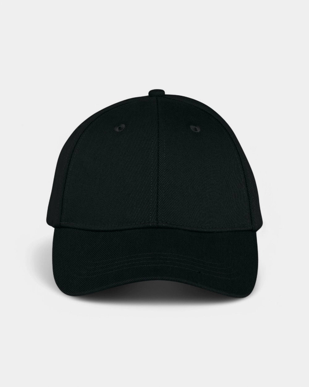 Casquette écoresponsable 6 panneaux unisexe à personnaliser - Black
