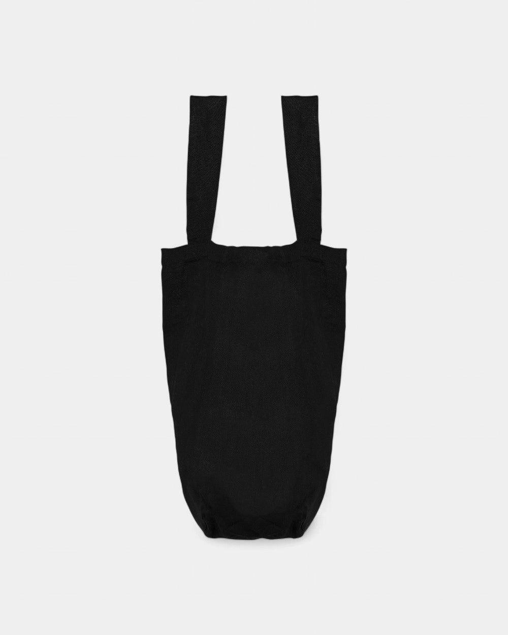 Sac shopping en lin à personnaliser - Black