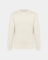 Sweat à col rond oversize unisexe à personnaliser - Ivory