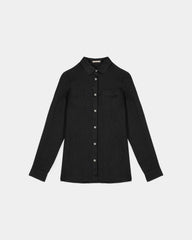 Chemise en lin femme à personnaliser - Anthracite Grey