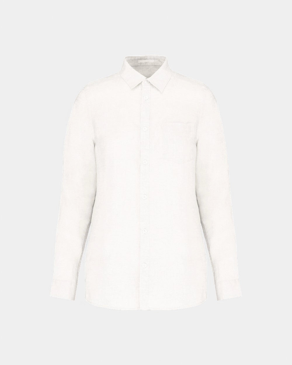 Chemise en lin femme à personnaliser - White