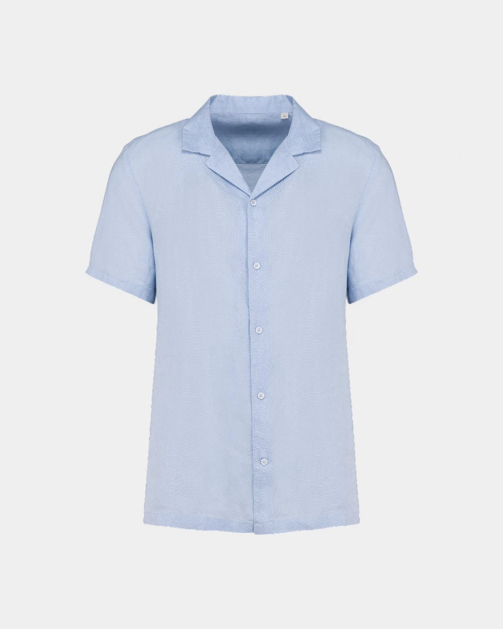 Chemise à col bowling en lin homme à personnaliser - 7