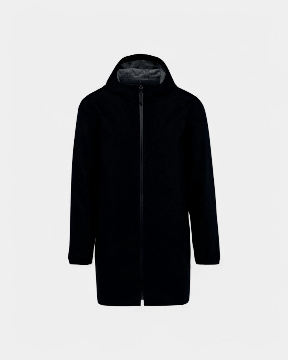 Veste écoresponsable imperméable unisexe à personnaliser - Black