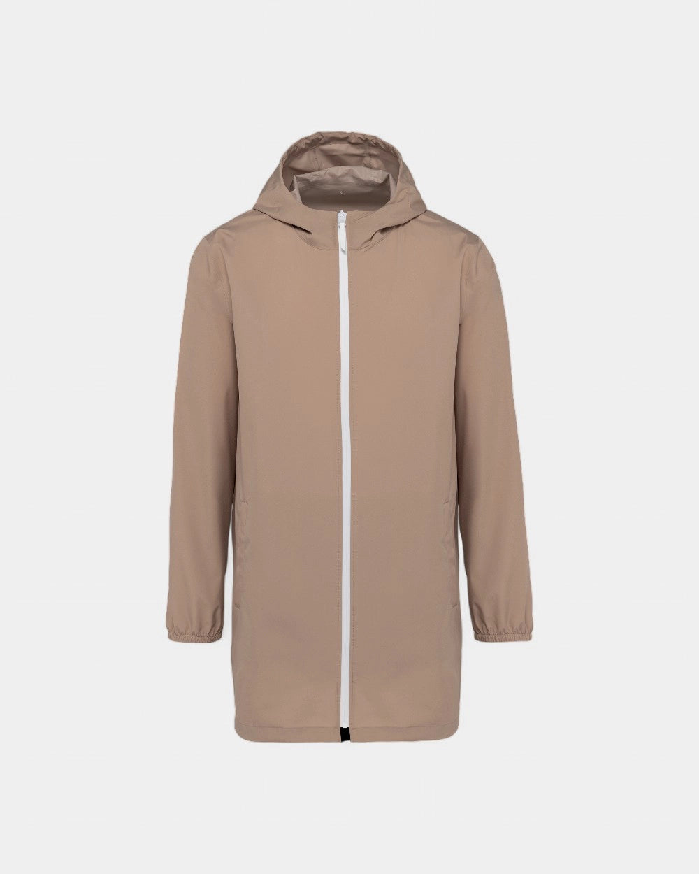 Veste écoresponsable imperméable unisexe à personnaliser - Wet Sand