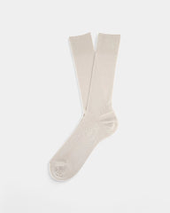 Chaussettes écoresponsables unisexes à personnaliser - Ivory