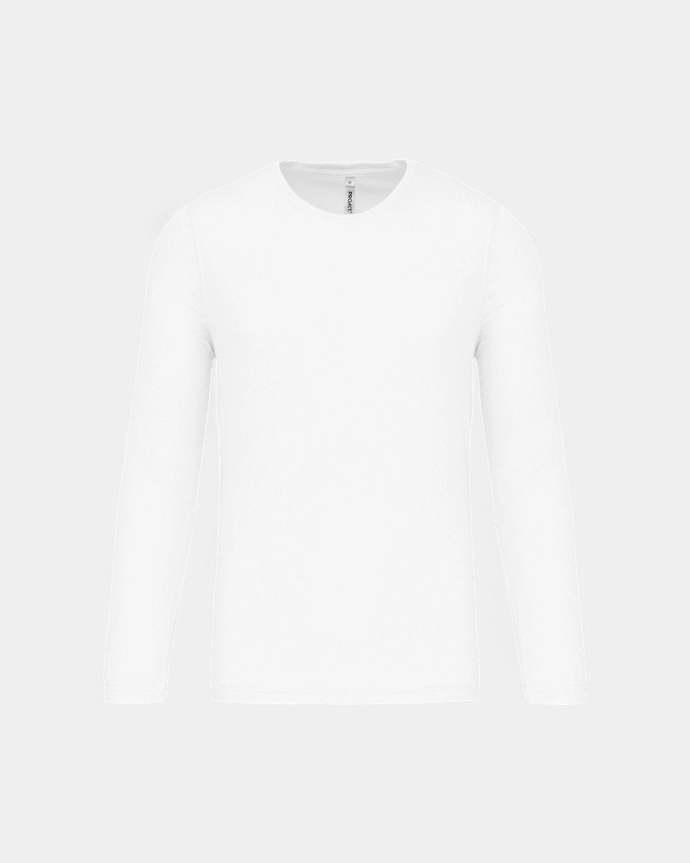 T-shirt de sport manches longues homme à personnaliser - White