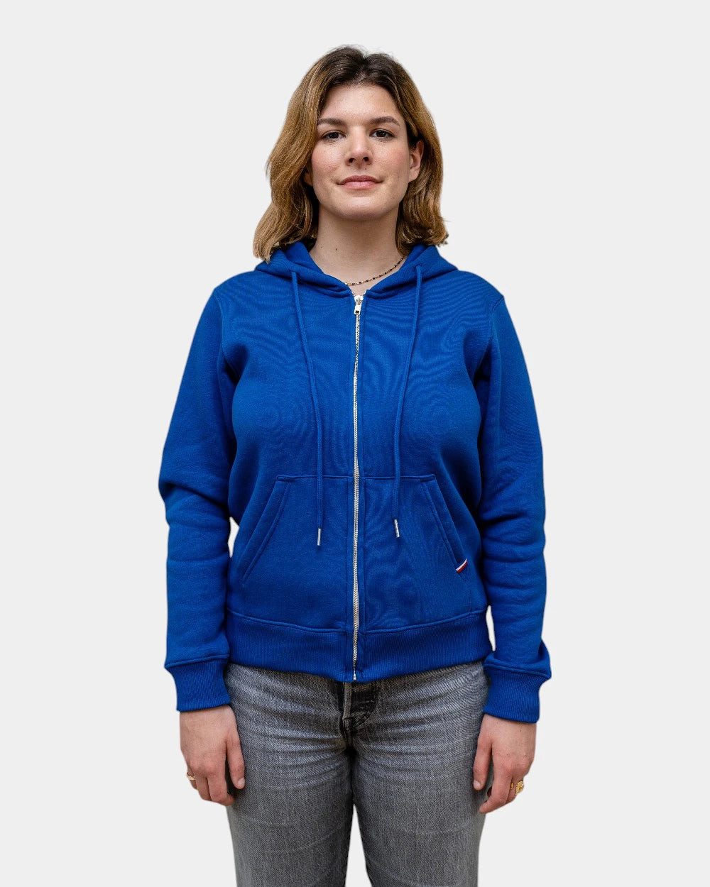 Hoodie femme molletonné zippé à personnaliser - 8