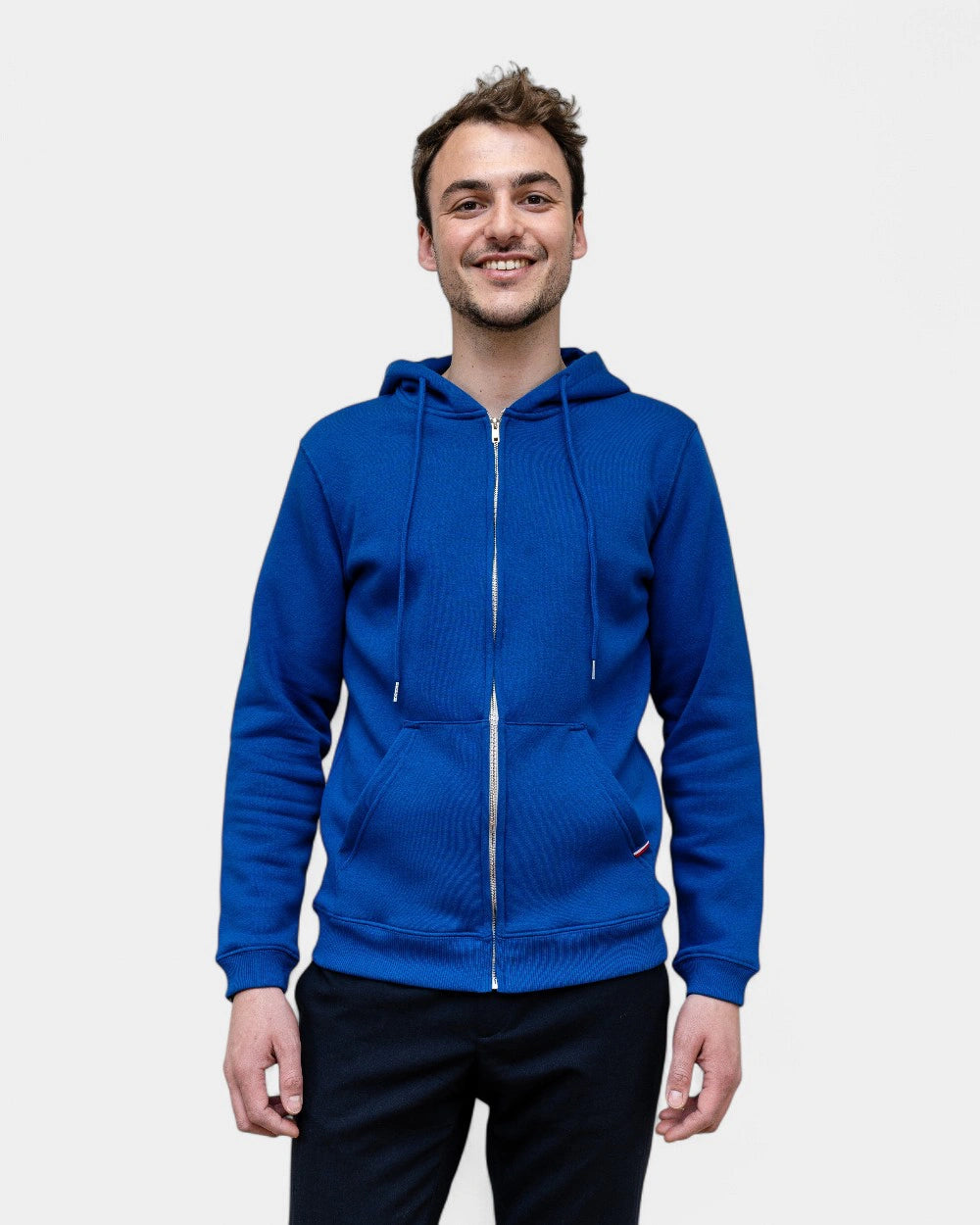 Sweat zippé pour homme Made in France à personnaliser - 7