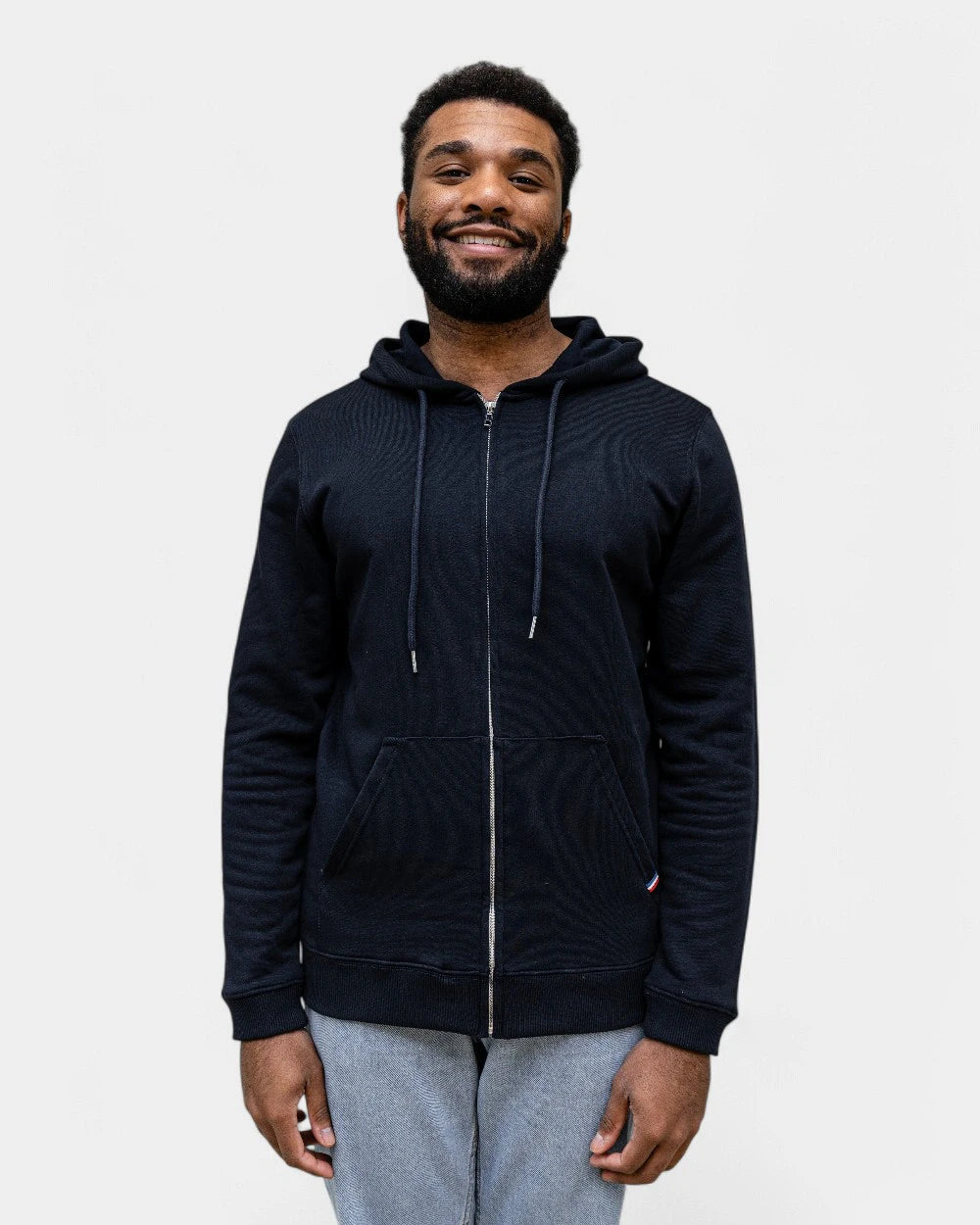 Hoodie homme Made in France zippé à personnaliser - 8