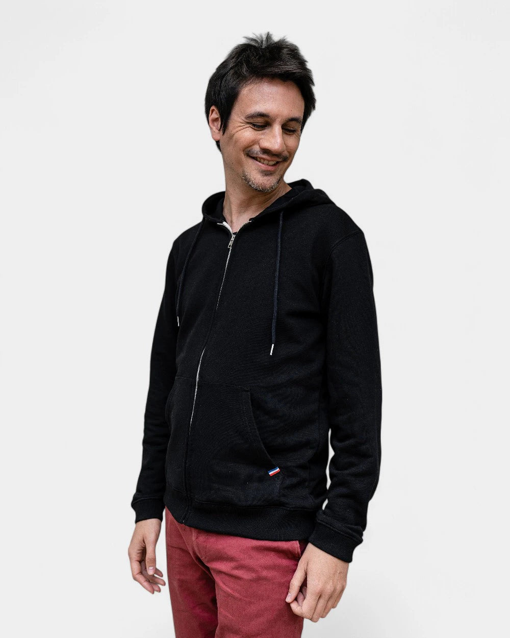 Hoodie homme Made in France zippé à personnaliser - 15