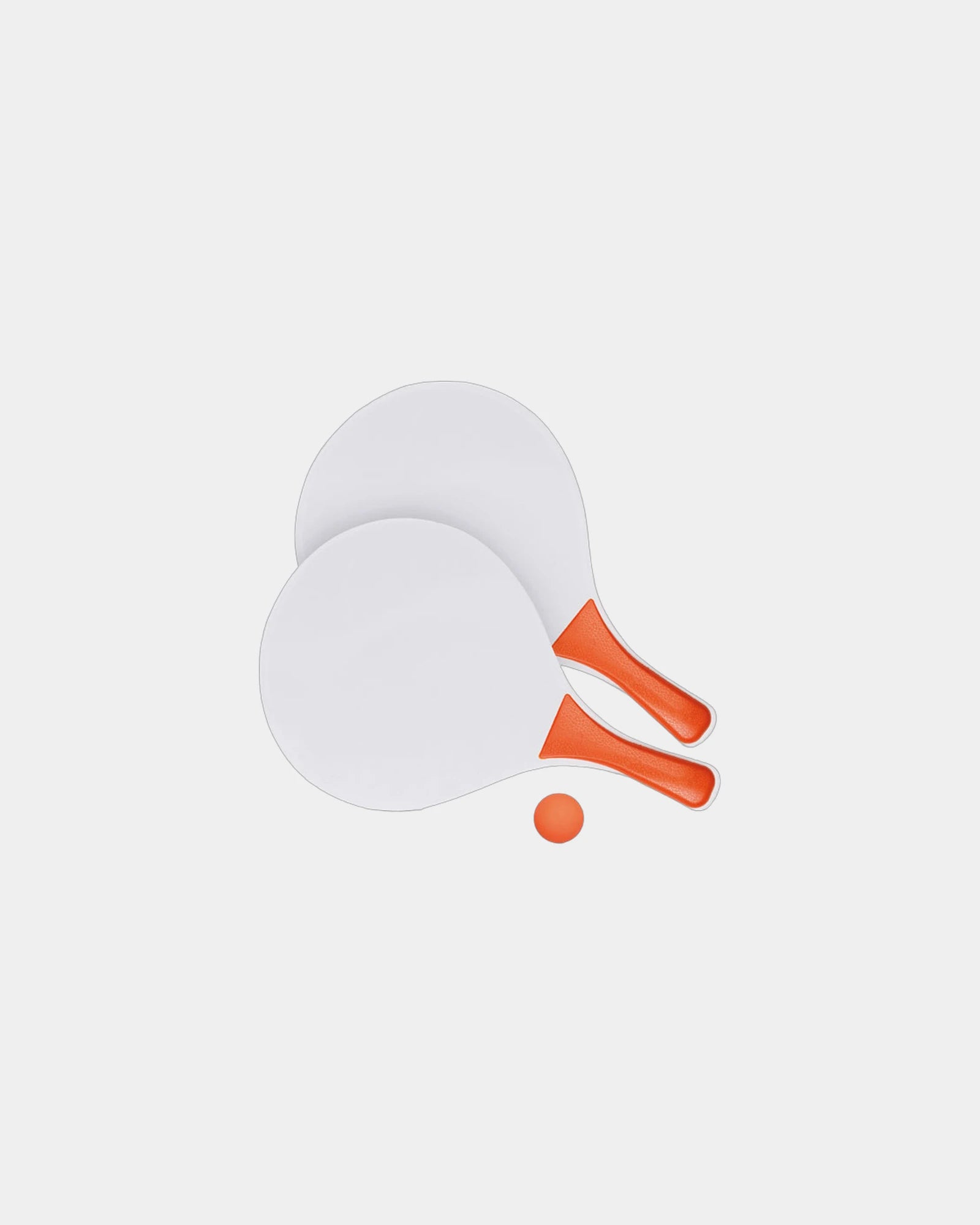 Set de raquetes de praia MDF Match para personalizar - Cor de laranja