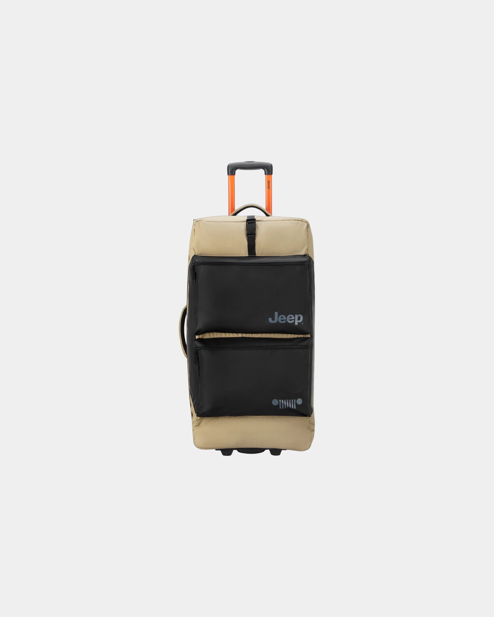 Sac de voyage trolley polyester recyclé 82 cm à personnaliser - Sable Chaud