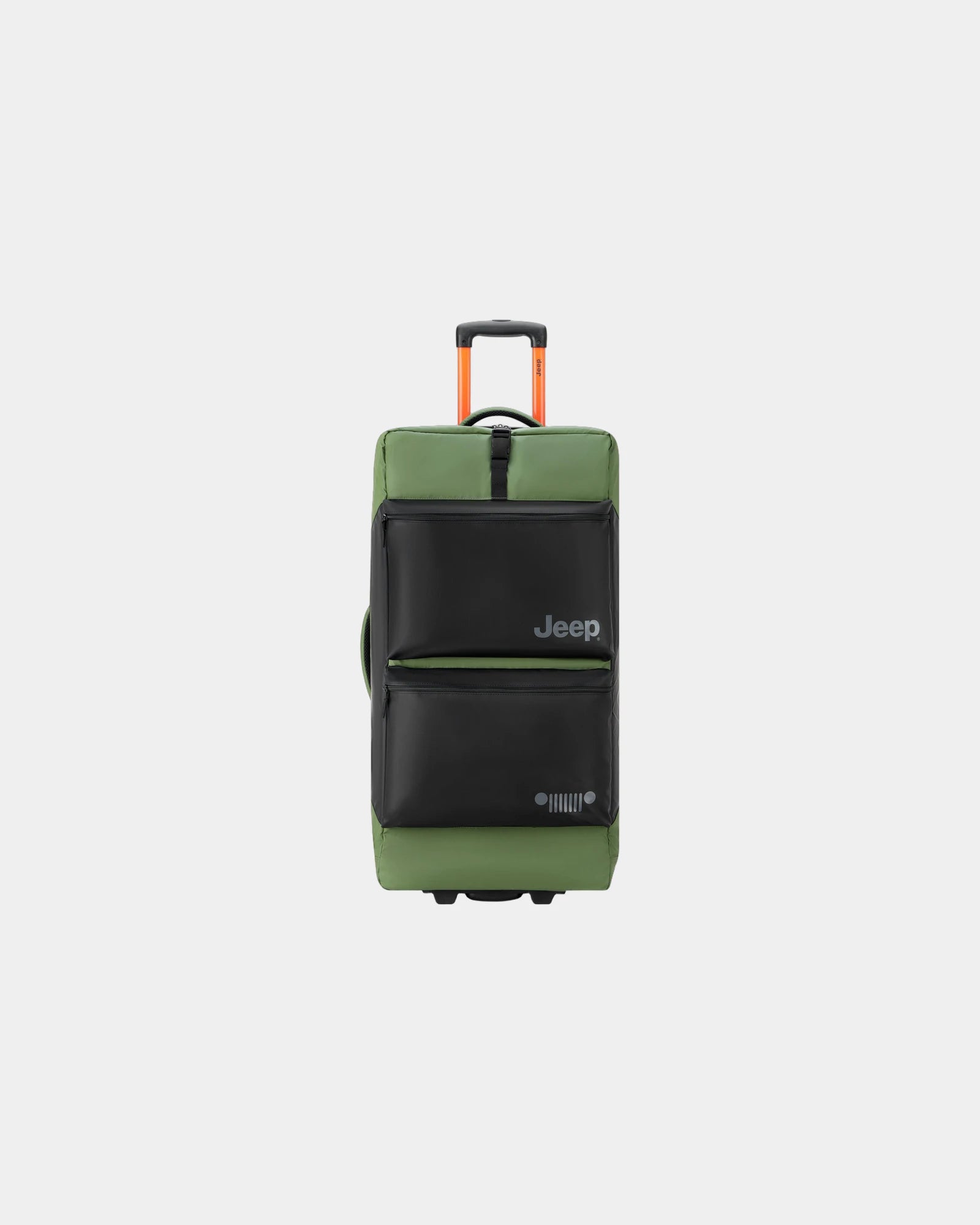 Sac de voyage trolley polyester recyclé 82 cm à personnaliser - Vert Orme