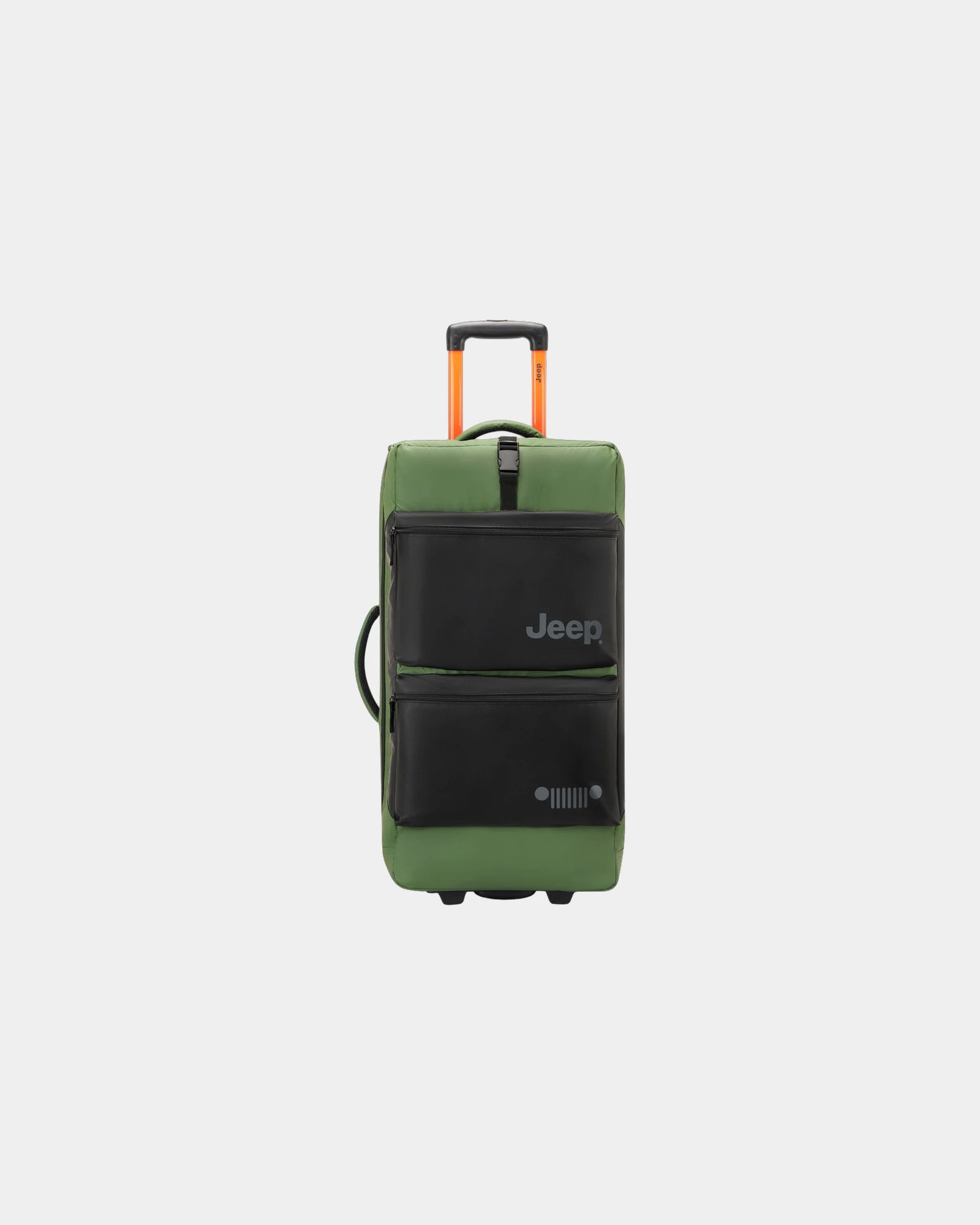 Sac de voyage trolley polyester recyclé 73 cm à personnaliser - Vert Orme