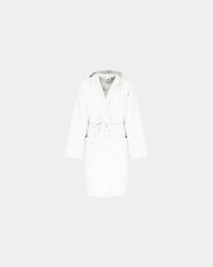 Peignoir de bain capuche coton bio 270g à personnaliser - White