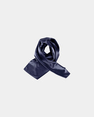 Foulard satiné polyester femme à personnaliser - Navy