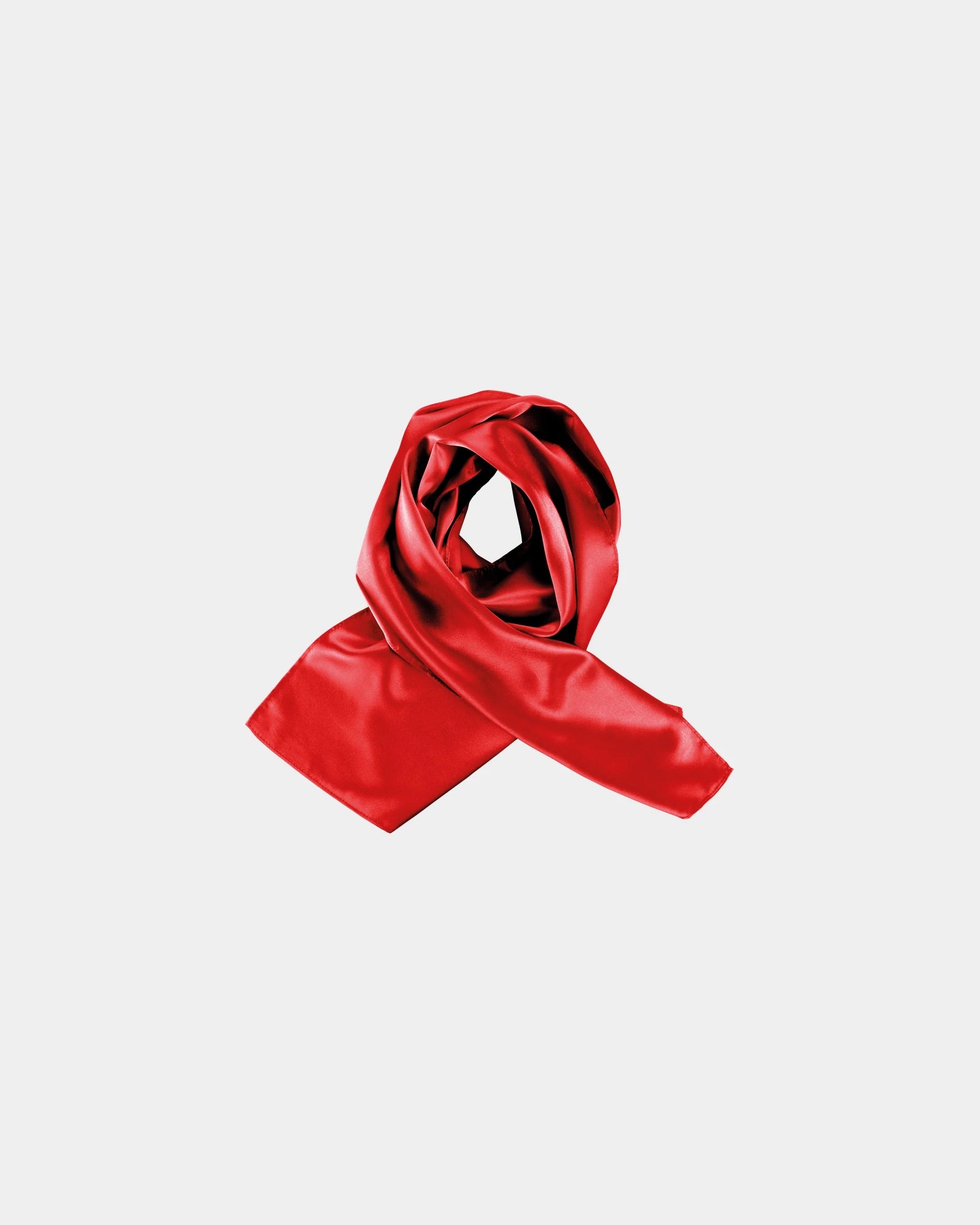 Foulard satiné polyester femme à personnaliser - Red