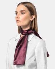 Foulard satiné polyester femme à personnaliser - 1