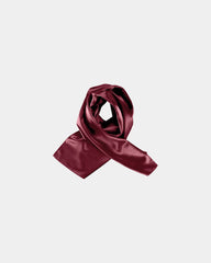Foulard satiné polyester femme à personnaliser - Wine