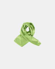 Foulard satiné polyester femme à personnaliser - Lime