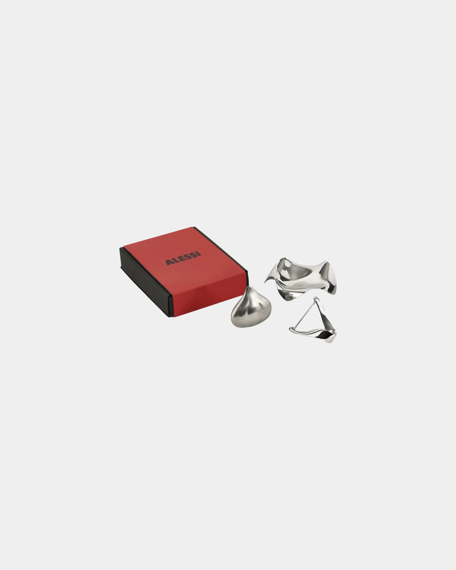 Coffret cadeau cuisine inox Alessi à personnaliser - Red