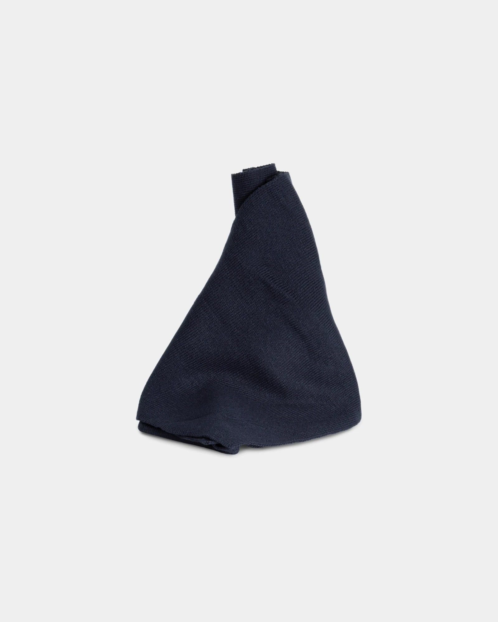 Écharpe en tricot acrylique OEKO-TEX à personnaliser - Dress Blue