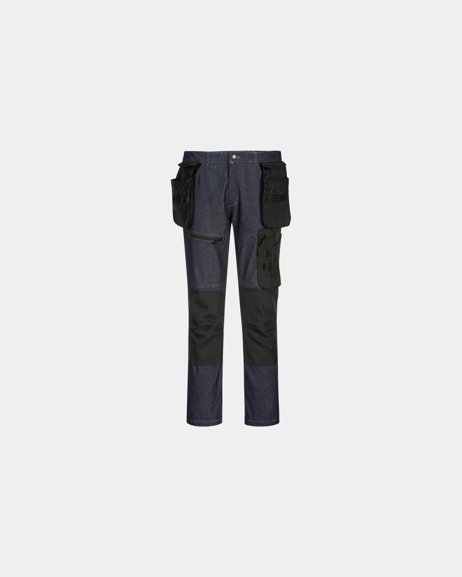 Pantalon en jean noir KX3 à personnaliser - Noir