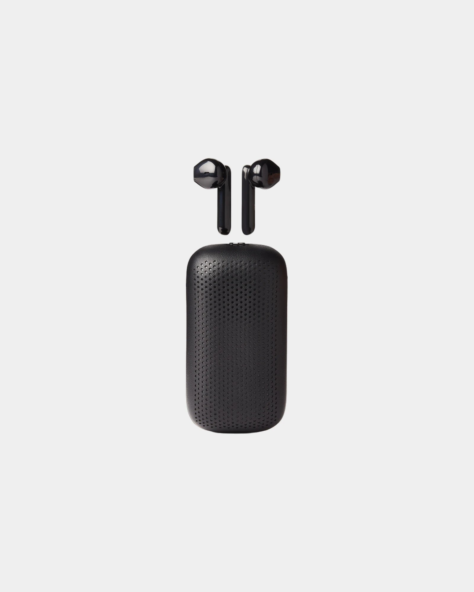 Écouteurs sans fil Bluetooth Lexon Speakerbuds à personnaliser - Black