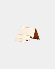 Support cartes de visite aluminium Lexon City Card Stand à personnaliser - Gold