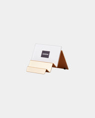 Support cartes de visite aluminium Lexon City Card Stand à personnaliser - 1