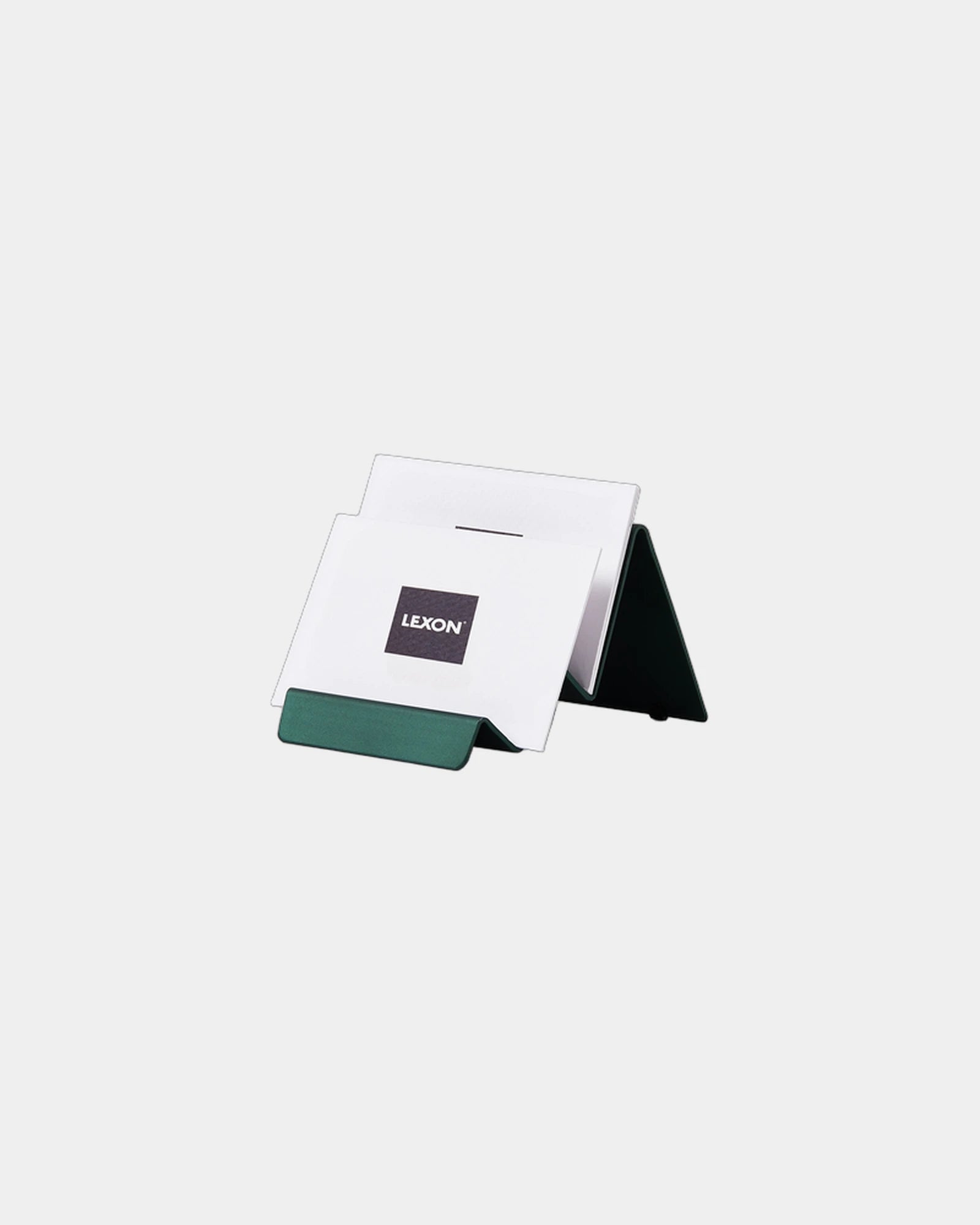 Support cartes de visite aluminium Lexon City Card Stand à personnaliser - 4