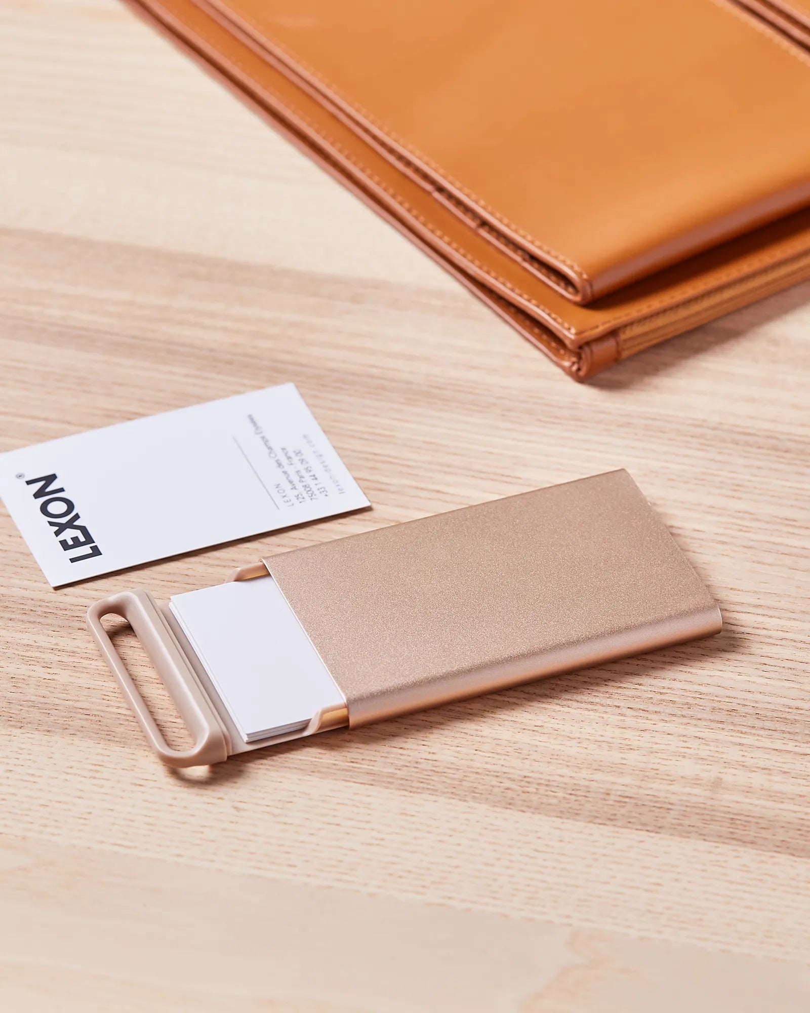 Étui aluminium Lexon Nomaday Card à personnaliser - 10