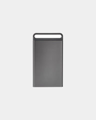 Étui aluminium Lexon Nomaday Card à personnaliser - Gun Metal
