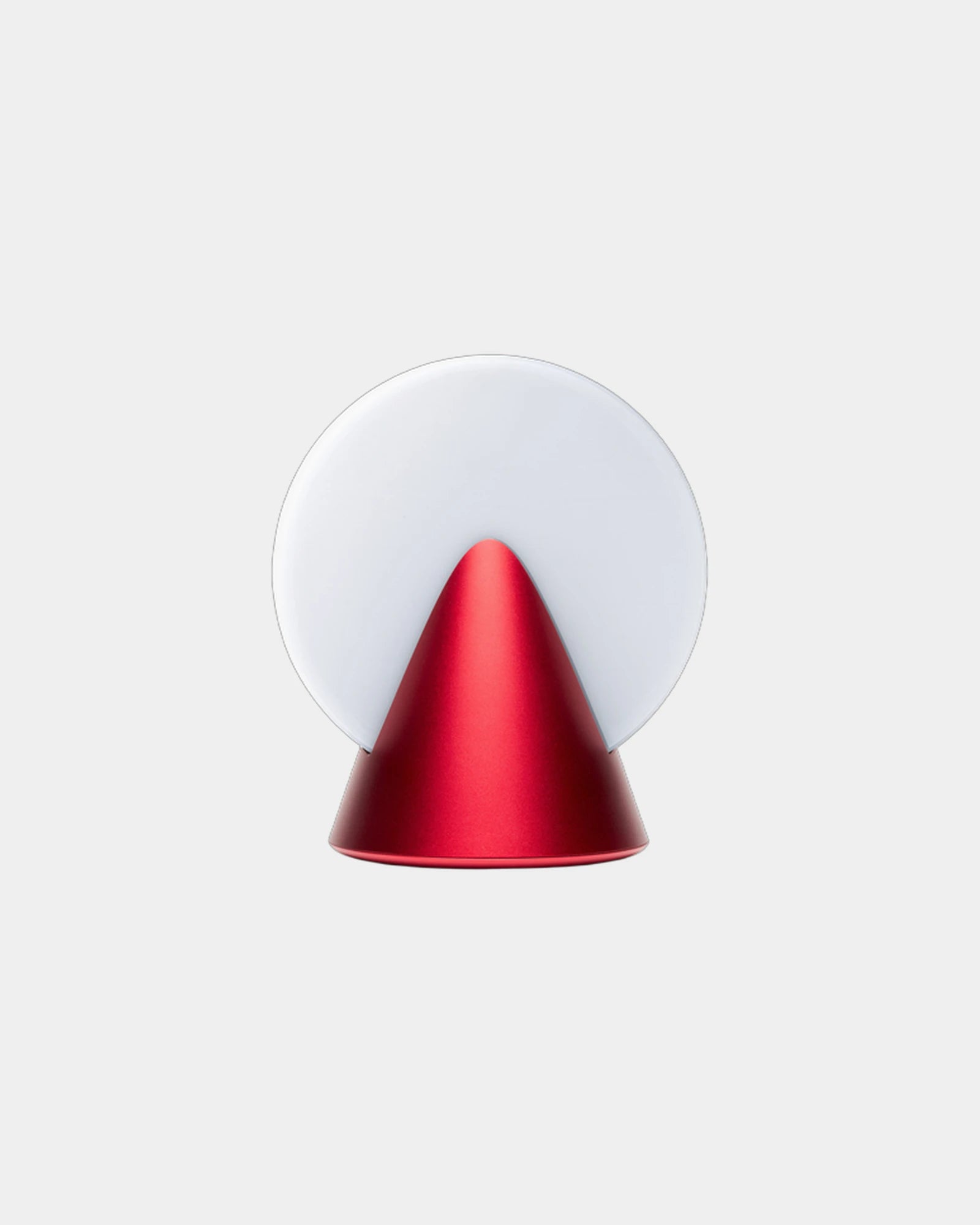 Lampe LED aluminium Lexon Conic à personnaliser - Cherry Red
