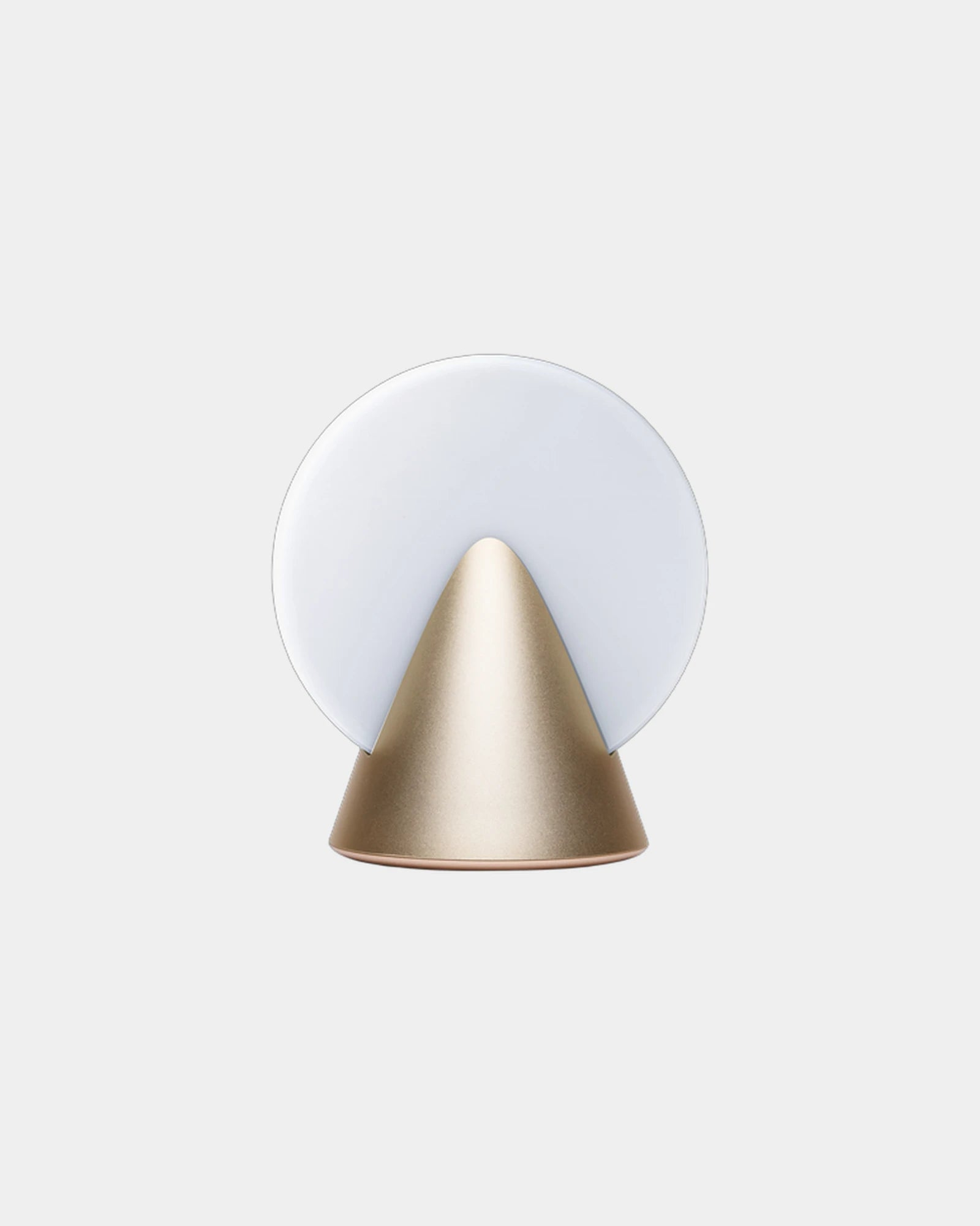 Lampe LED aluminium Lexon Conic à personnaliser - Golden Honey