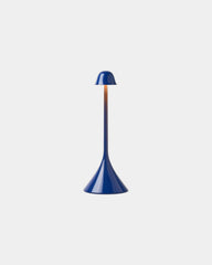 Lampe de table LED ABS Lexon Steli S - Dome à personnaliser - Glossy Blue