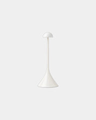 Lampe de table LED ABS Lexon Steli S - Dome à personnaliser - Glossy White