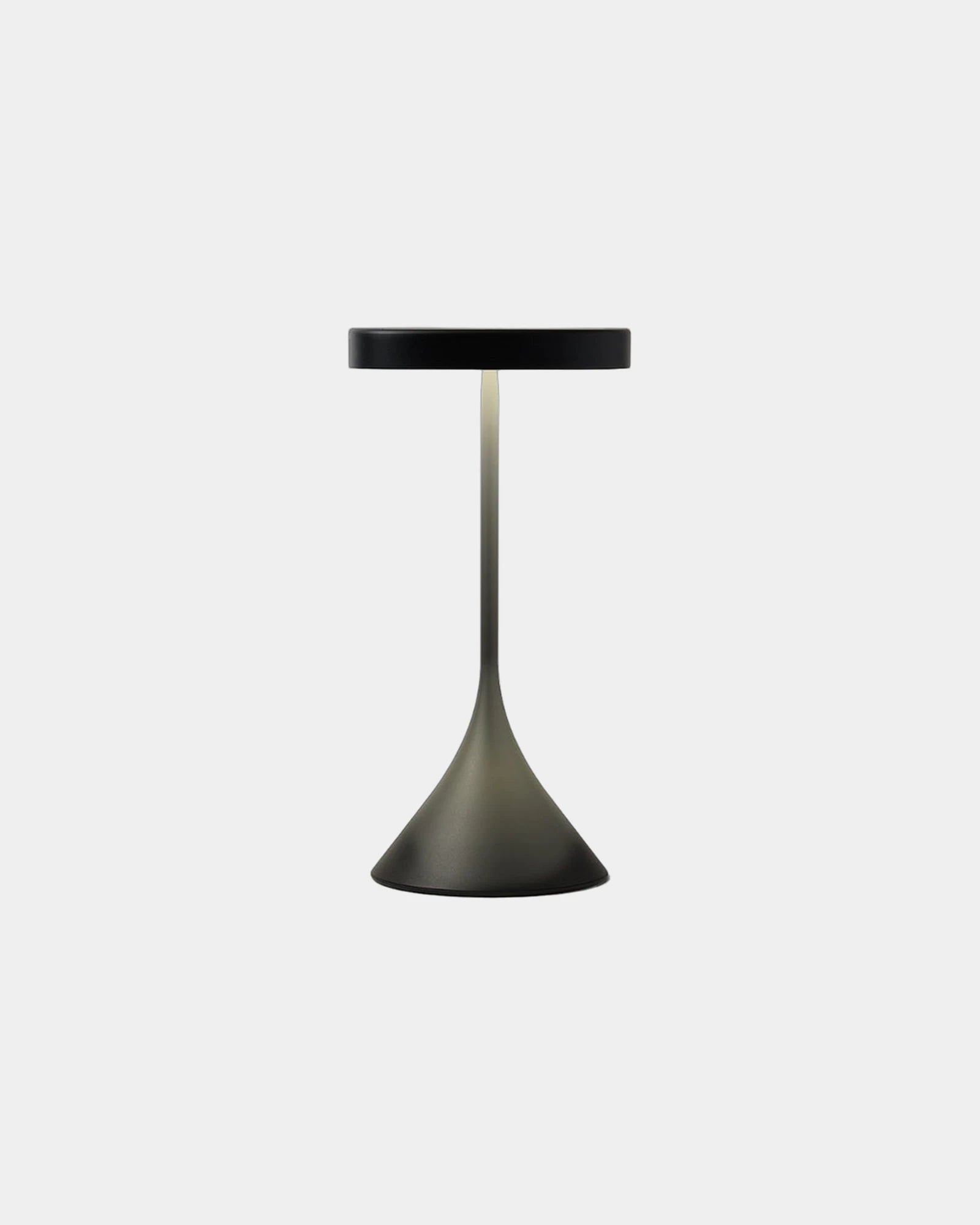 Lampe de table aluminium Lexon Steli Lounge - Dome à personnaliser - Black