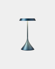 Lampe de table aluminium Lexon Steli Lounge - Dome à personnaliser - Dark Blue