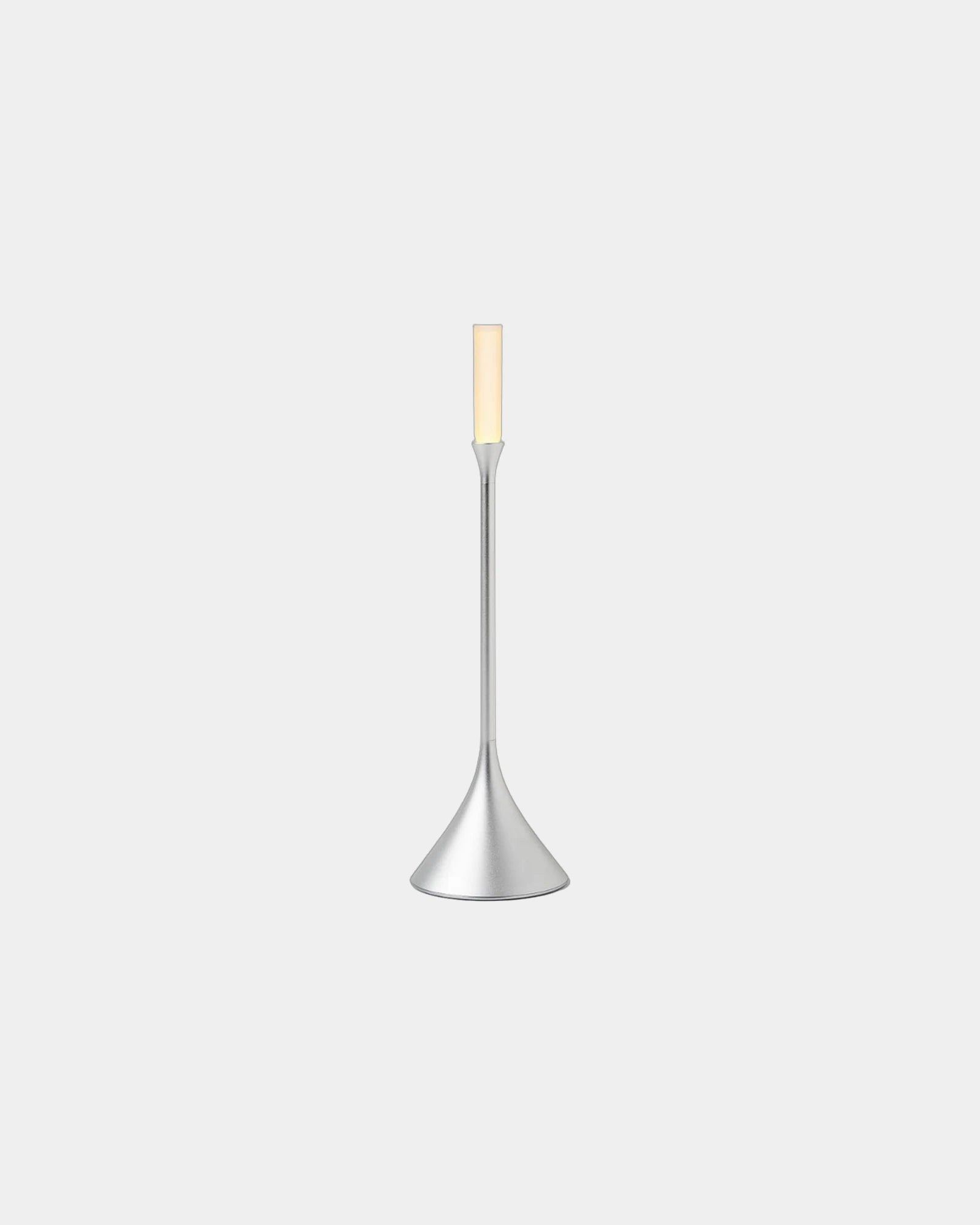 Bougie LED résistante à l'eau Lexon Steli Candle à personnaliser - Alu  Polished
