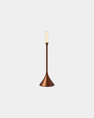 Bougie LED résistante à l'eau Lexon Steli Candle à personnaliser - Bronze