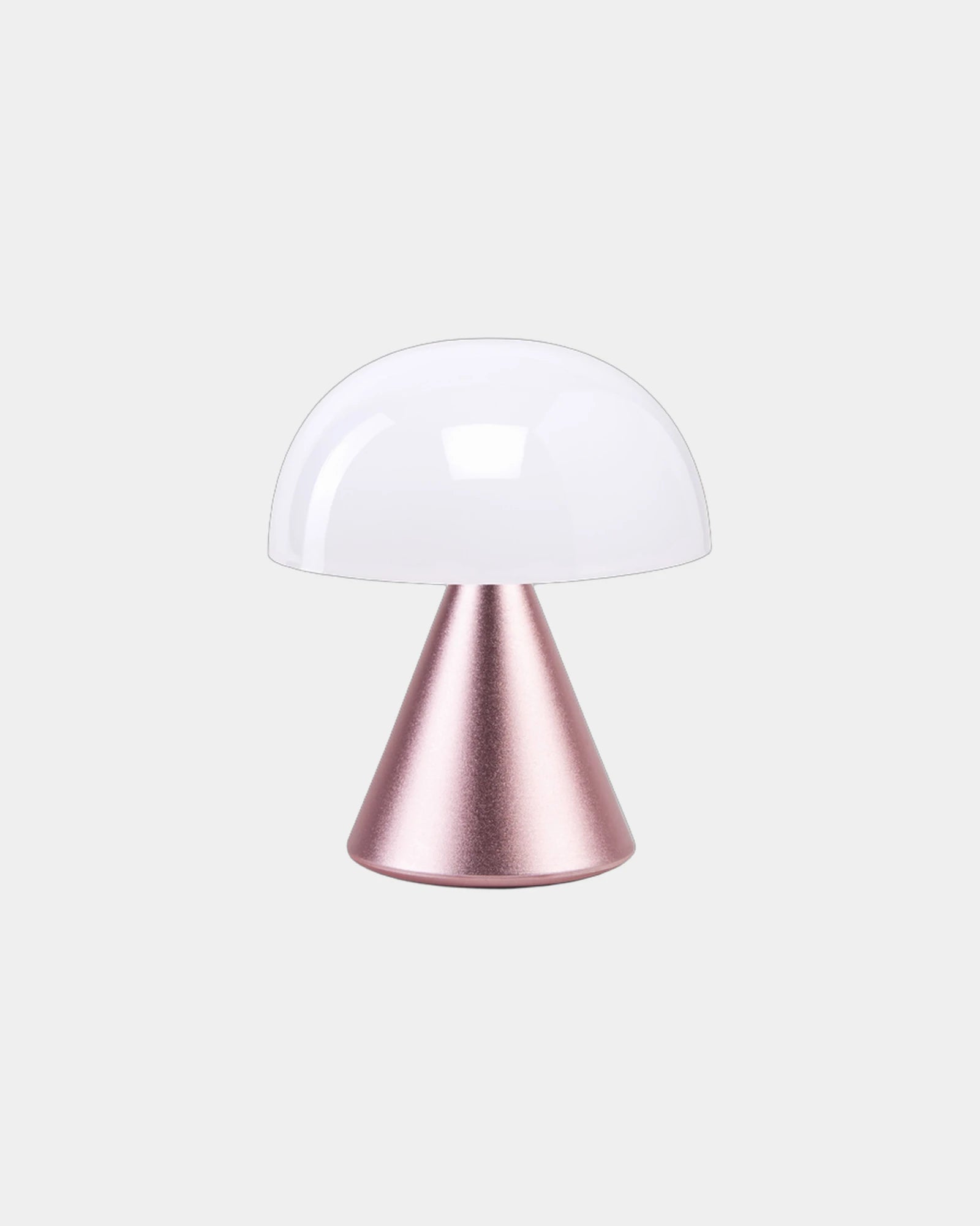 Lampe LED aluminium Lexon Mina à personnaliser - Alu Light Pink