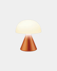 Lampe LED aluminium Lexon Mina à personnaliser - Orange