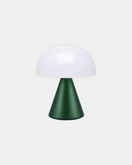 Lampe LED portable aluminium Lexon Mina M à personnaliser - Dark Green