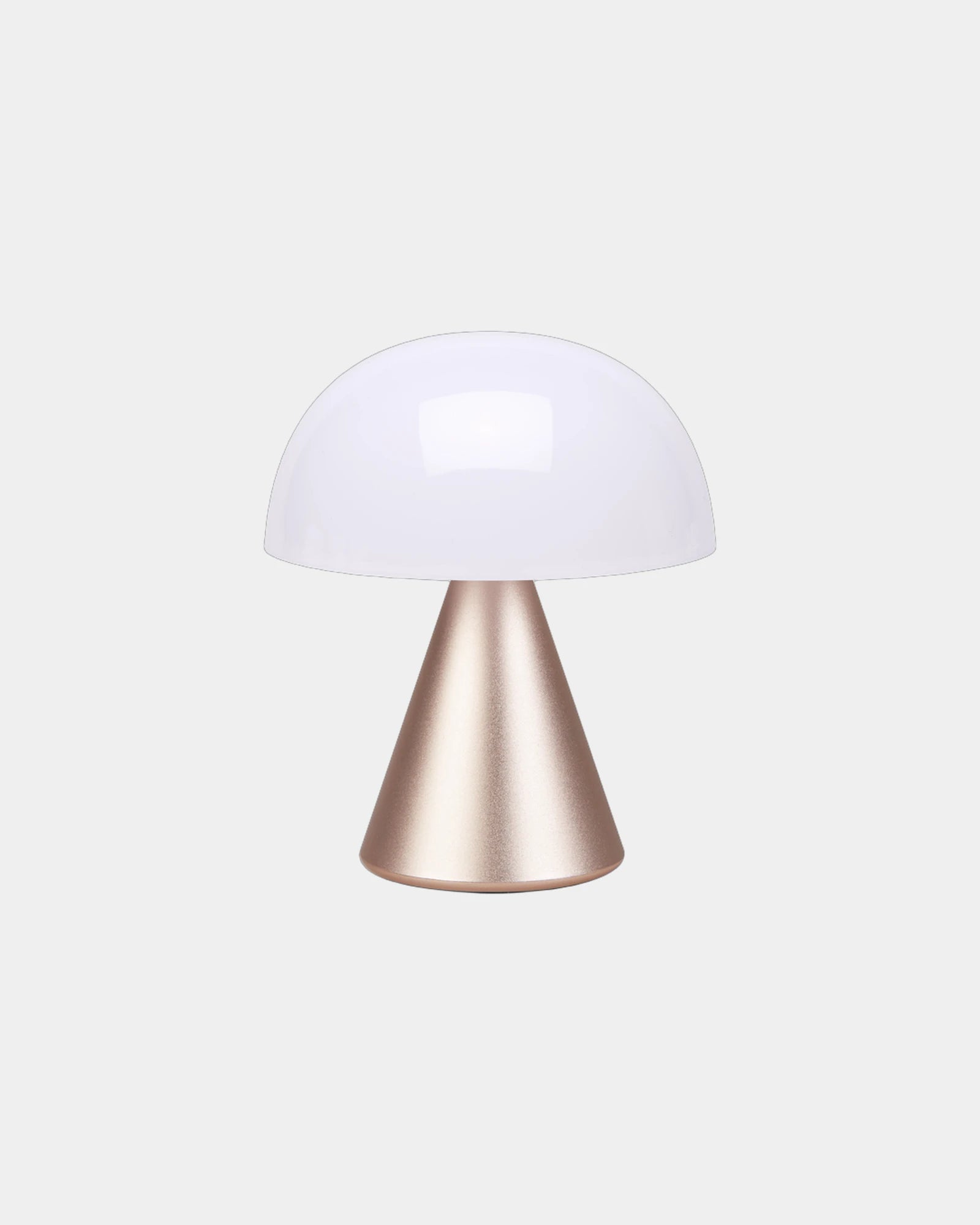 Lampe LED portable aluminium Lexon Mina M à personnaliser - Soft  Gold